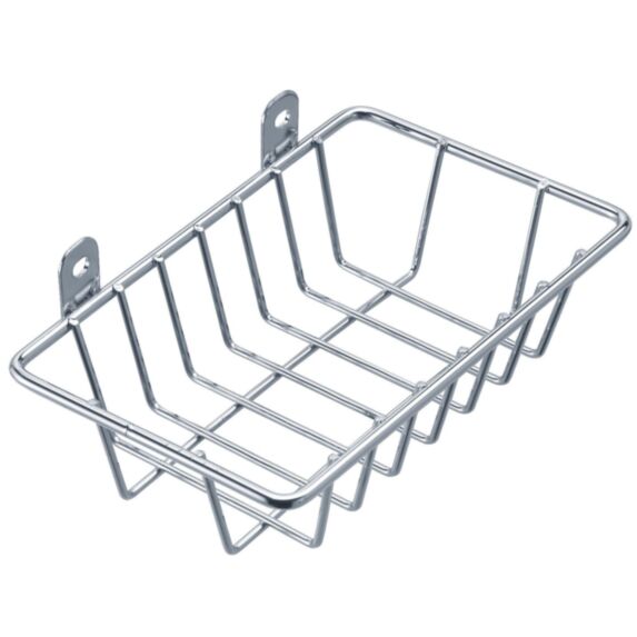 Porte-savon Mural 15x10x4cm Chromé - GODONNIER