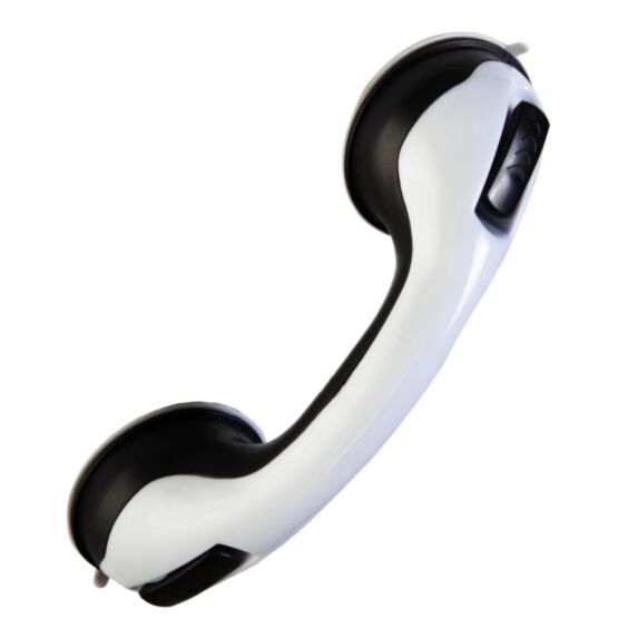 Barre à ventouse 30cm blanc/noir