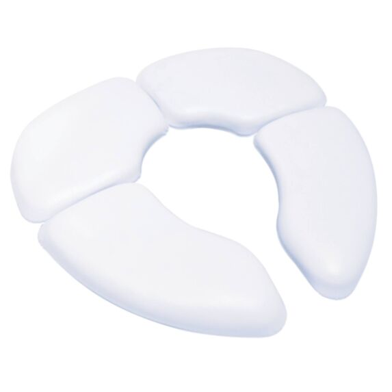 Reducteur Toilette Pliant PVC Blanc