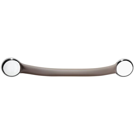 Barre de Maintien Droite Toucher Soft 37cm ∅25mm Taupe - GODONNIER
