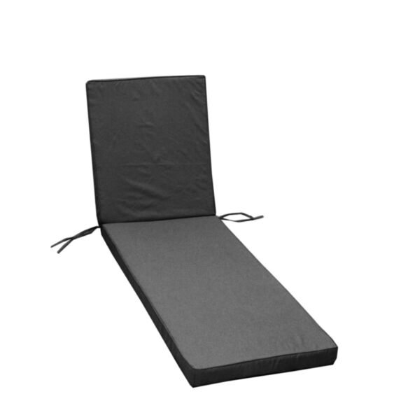 Bain de soleil déhoussable Monte-Carlo ardoise - JARDIN PRIVE