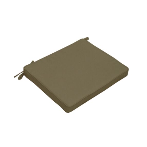 Galette de chaise Monte-Carlo taupe