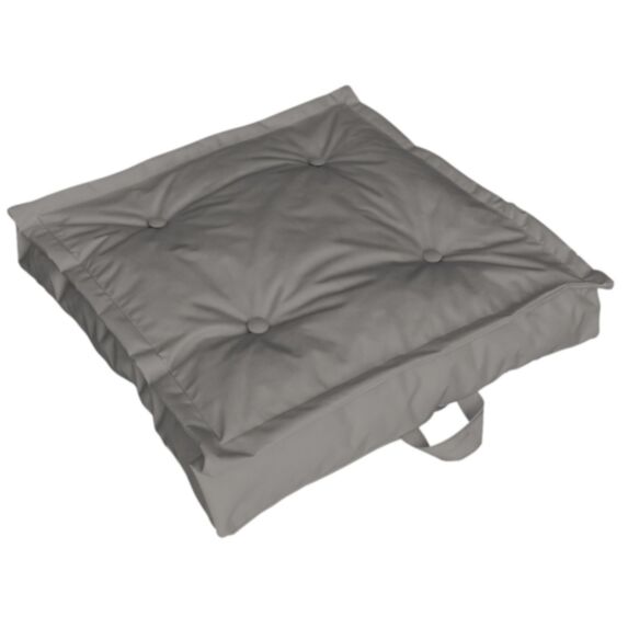 Coussin de sol Tatami 66x66x15cm Ombre