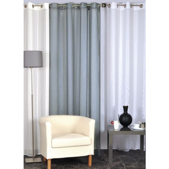 Panneau Etamine fine rayure blanc CARPENTIER & PREUX