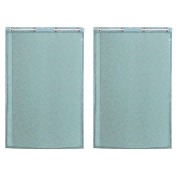 Paire de vitrages 60x120cm ardoise - DYLREV