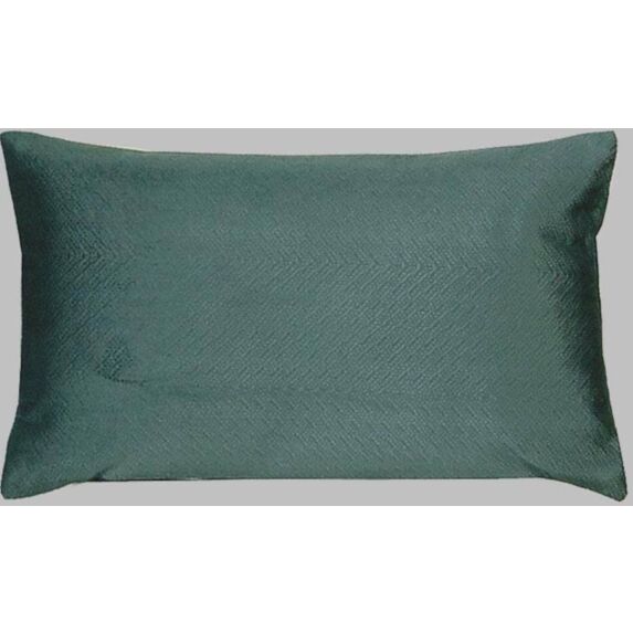 Coussin garni déhoussable 50x30 cm vert colvert