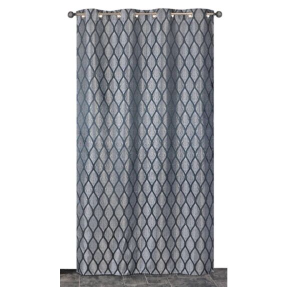 Rideau œillets occultant marine 140x240cm