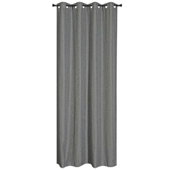 Rideau isolant thermique chiné 140x240cm gris - DYLREV