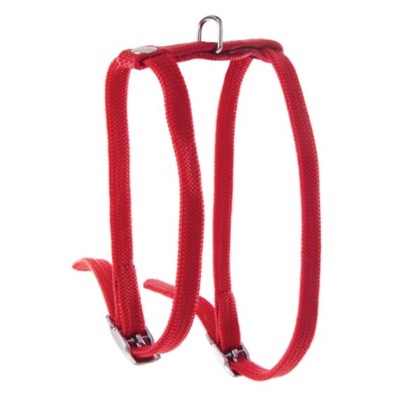 Harnais h nylon 10-35/40 rouge