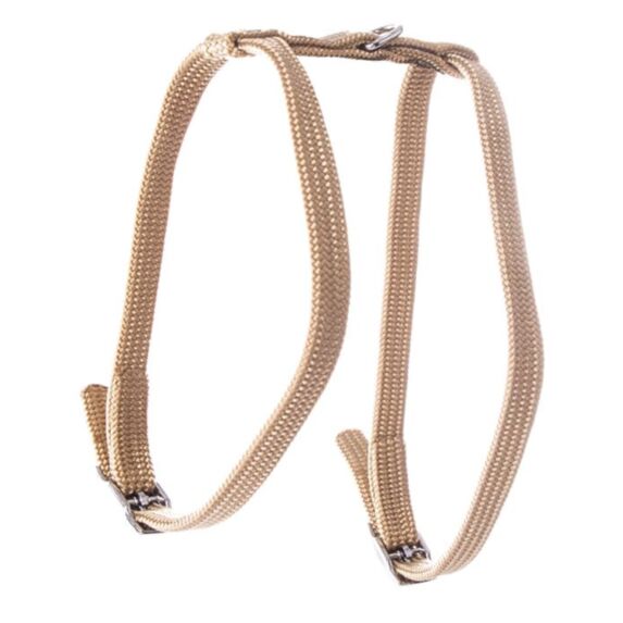 Harnais h nylon 10-35/40cm beige
