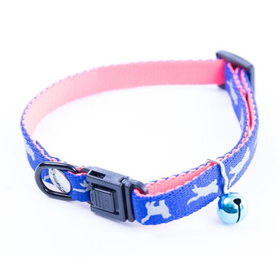 Collier réglable 10/25-35 bleu
