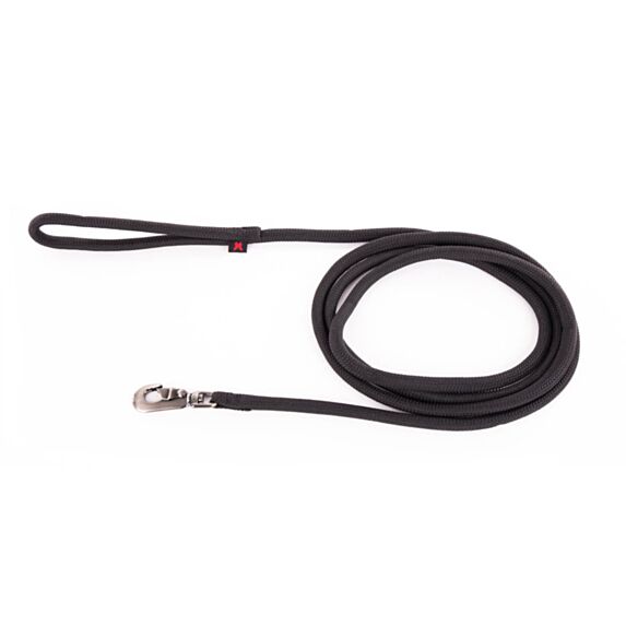 Laisse nylon rond 2m noir
