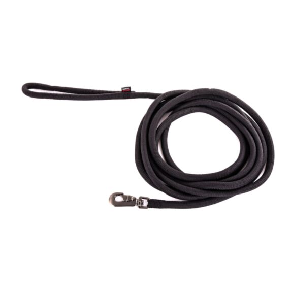 Longe nylon rond 5m noir