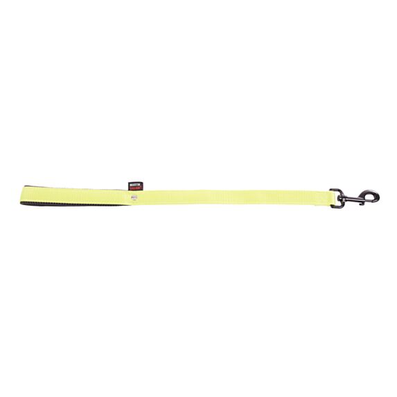 Laisse nylon doublé 25-60 vert citron