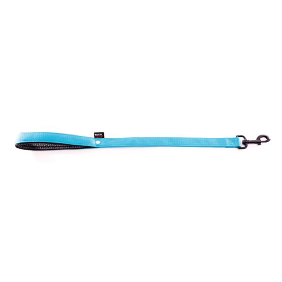 Laisse nylon doublé 25-60 turquoise