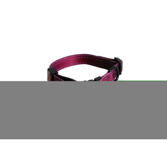 Collier nylon réglable 20/40-55 bordeau