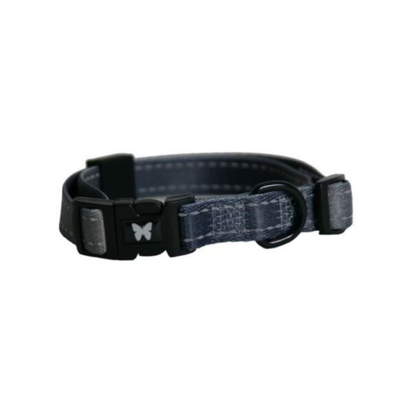 Collier nylon réglable 20/40-55 gris