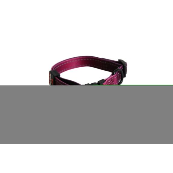 Collier nylon réglable 25/45-65 bordeau