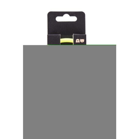 Collier tube led jaune 0.7x35cm