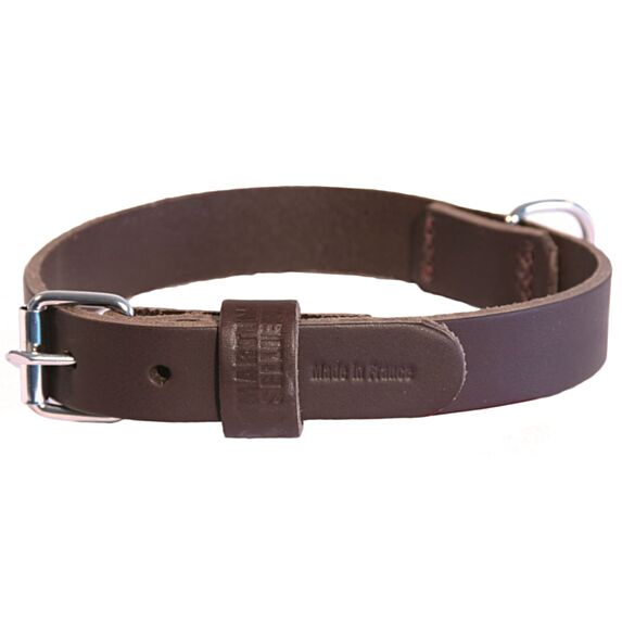 Collier bords ronds 20/45 gris