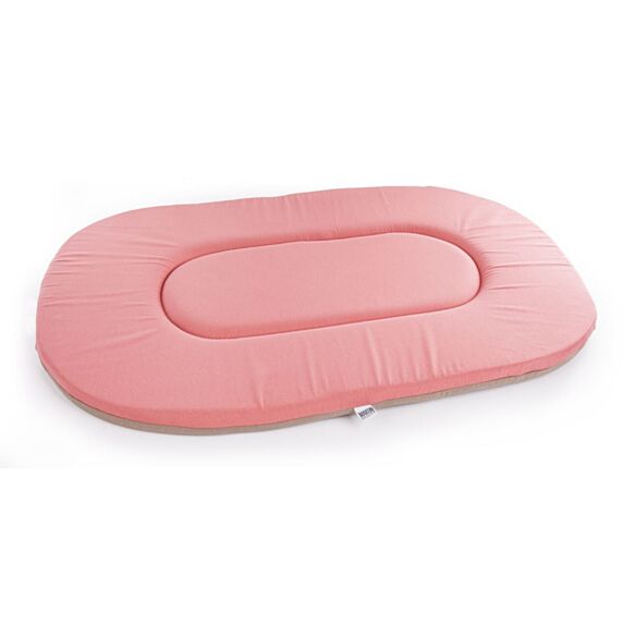 Coussin ovale plat 60cm beige