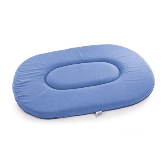 Coussin ovale plat 90cm noir