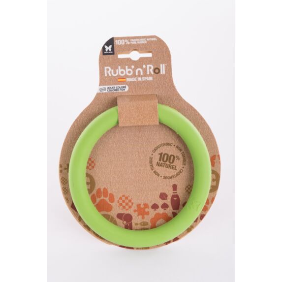 Jouet Rubb'n'roll anneau vert