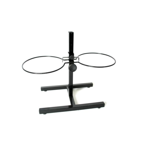 Support gamelle inox / 2 x 2.80 l diam. 25cm