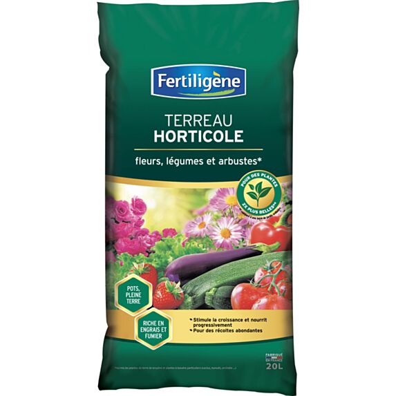 Terreau horticole 20L