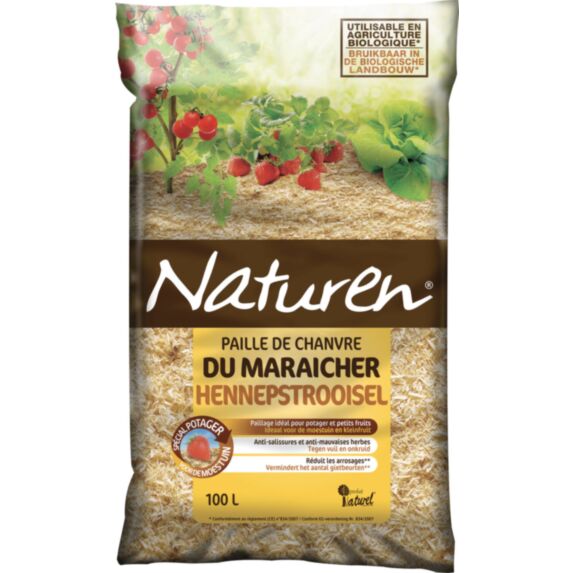 Paillage de chanvre 100L - NATUREN
