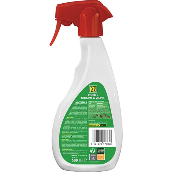Pulvérisateur Insectes Volants & Rampants 500ml - KB