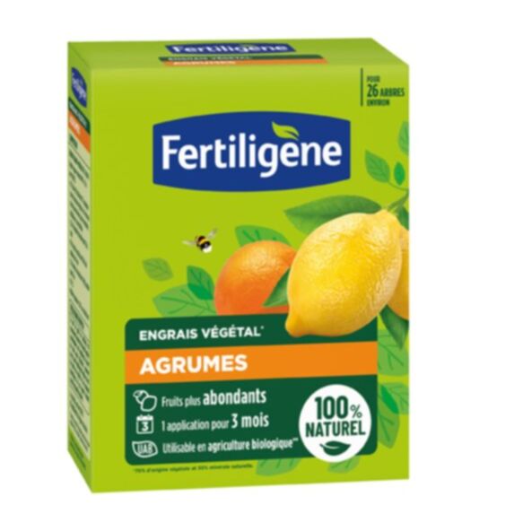 Engrais Végétal pour Agrumes UAB 650g - FERTILIGENE