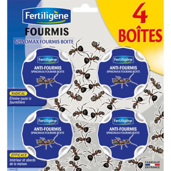 Boîtes appâts fourmis 4x10g - FERTILIGENE