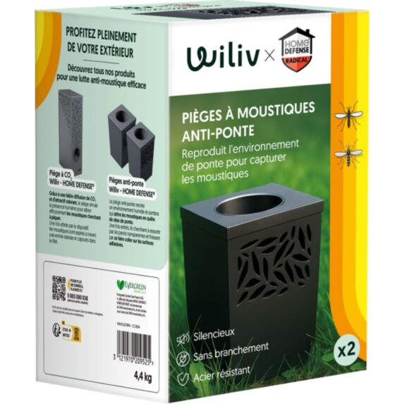 Piège à moustique d'extérieur anti-ponte - HOME DEFENSE