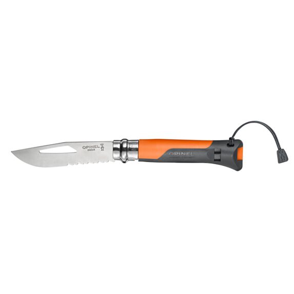 Couteau Outdoor N8 - terre/orange - OPINEL