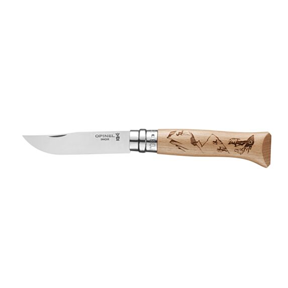 Couteau N°08 gravé sport rando