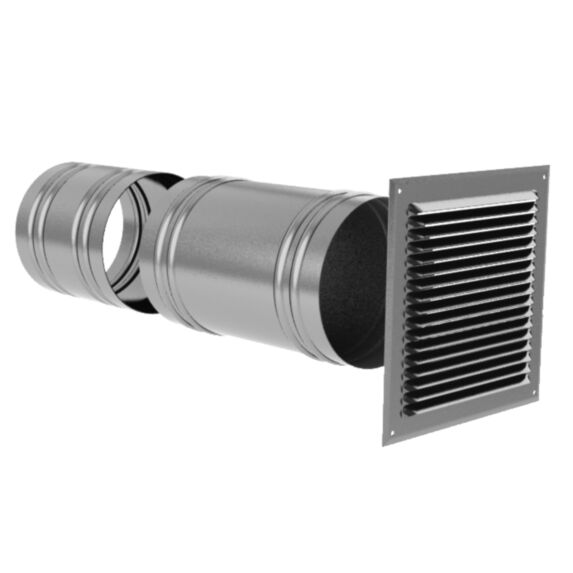 traversée murale télescopique avec grille - AUTOGYRE