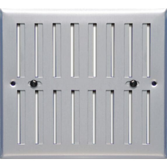 grille aluminium 190x168mm - réglable - AUTOGYRE