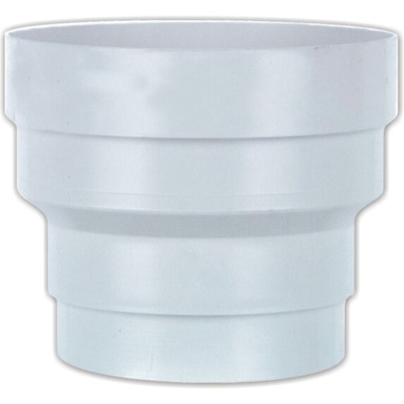 réduction droite ø125/100mm - blanc - AUTOGYRE