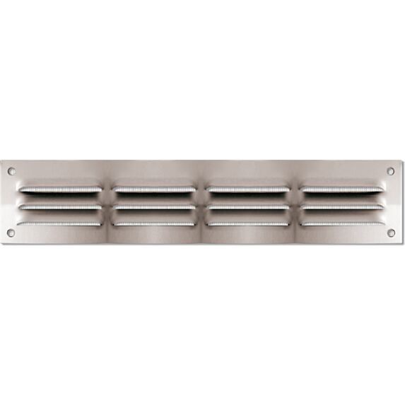 grille aluminium 240x50mm - avec moustiquaire - AUTOGYRE