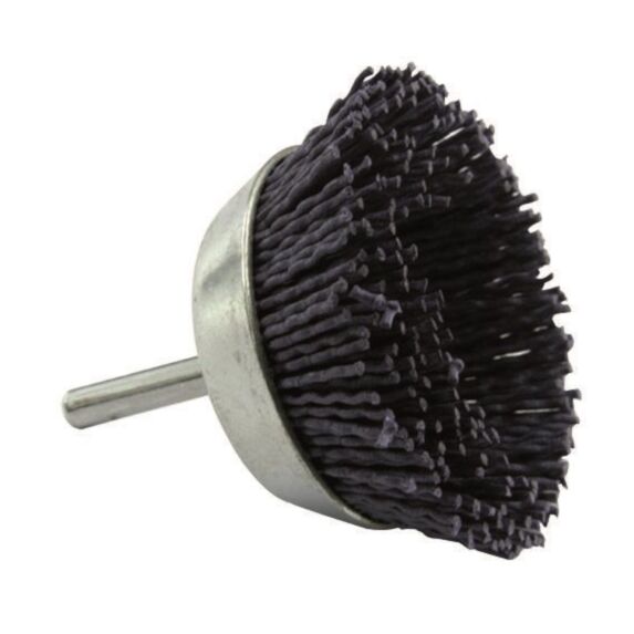 Brosse coupe fil nylon bleu pour bois ø65mm
