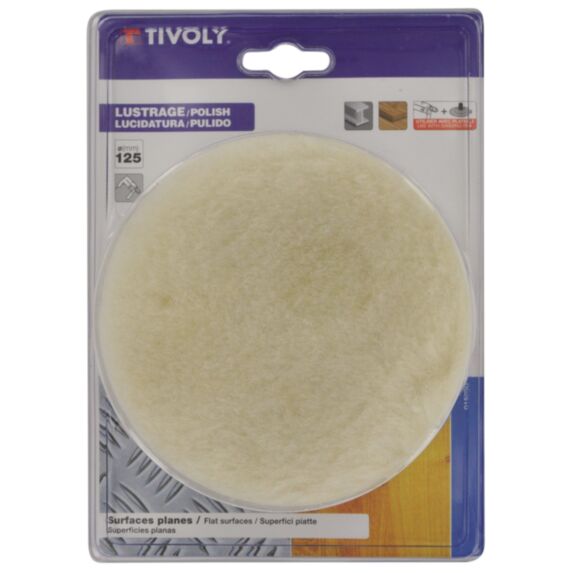 Béret à lustrer ø125mm