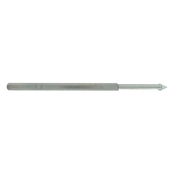 Arbre pilot hm queue hexa l100mm