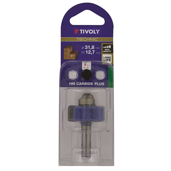 Fraise à feuillurer + guide ø 31.8mm