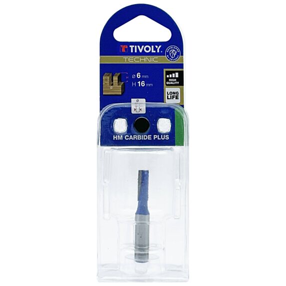 Fraise à rainurer Ø6 mm - TIVOLY