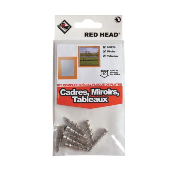 Kit cadres miroirs tableaux pour placo - REDS HEAD