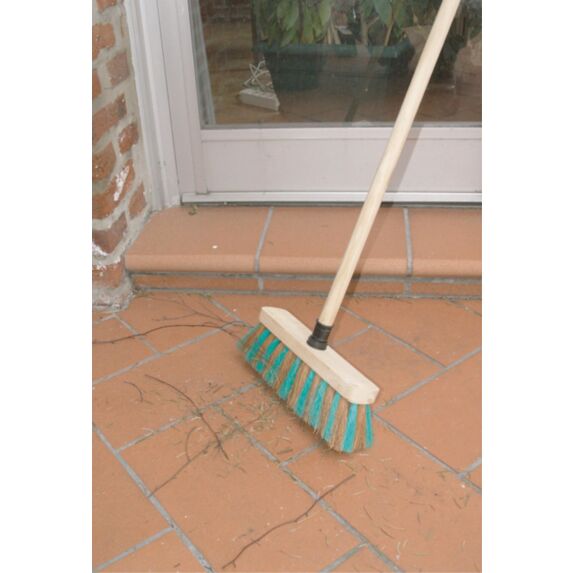 Balai fibres coco zèbre 32cm fsc® avec douille n°2 - NESPOLI