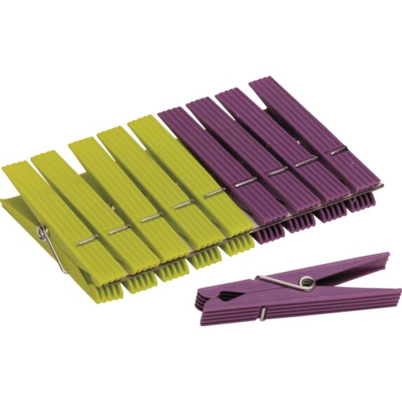 10 Pinces à linge grand modèle