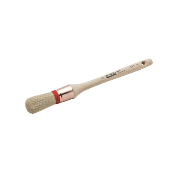 Brosse pouce n° 8 - 32 mm collet rouge - 3***