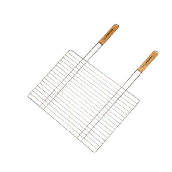 Grille barbecue rectangulaire Simple 67x40cm Double Manche - CAMPINGAZ